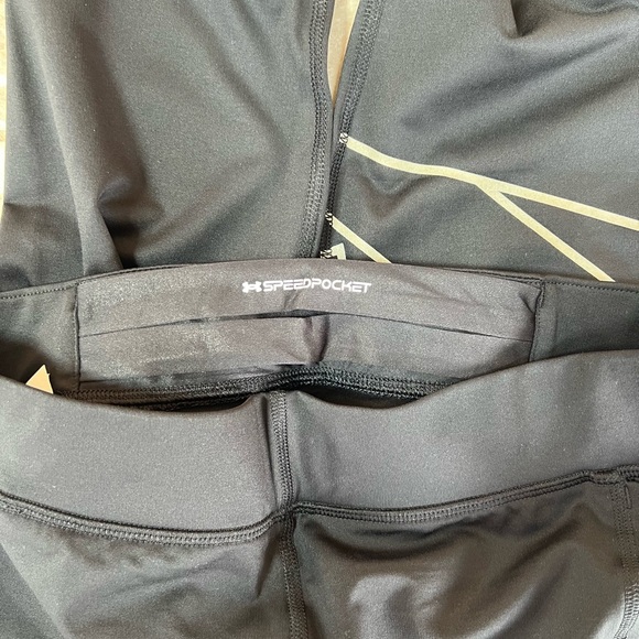 UNDER ARMOUR NWT Men’s Empowered Compression Leggings in Black, size M - Picture 9 of 13